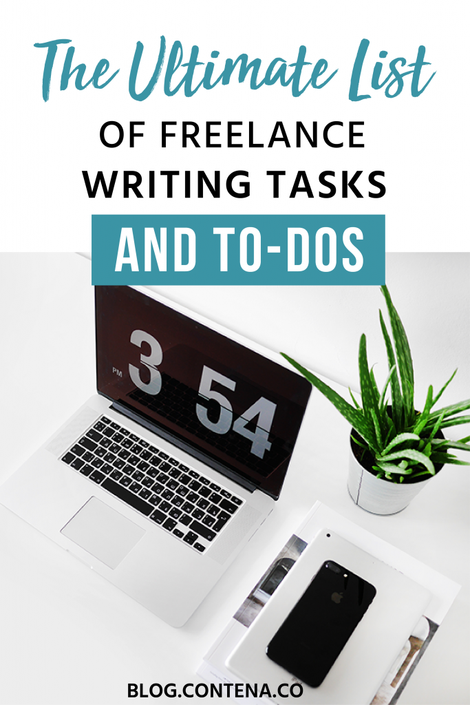 Freelance writers need to be organized, otherwise you risk missing deadlines, payments, and you won’t grow your business. Check out this ultimate to-do list of tasks you need to do: daily checklists, weekly to-dos, and more. This list of tasks will keep freelancers on track to make money and get published. #ToDo #Checklist #FreelanceWriting #Freelancer #WorkFromHome #SideHustle #Money #OnlineBusiness #Writing #WritingJobs #Money