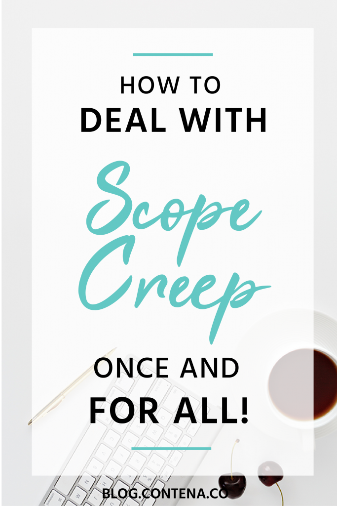 Scope creep is when the agreed-upon scope of your freelance writing work increases or changes in a bigger way once you start working. Even with a contract, scope creep can occur, so here’s how to address this situation with clients as a freelance writer. #FreelanceWriting #ScopeCreep #Clients #Freelancer #WorkFromHome #SideHustle #Money #OnlineBusiness #Writing #WritingJobs